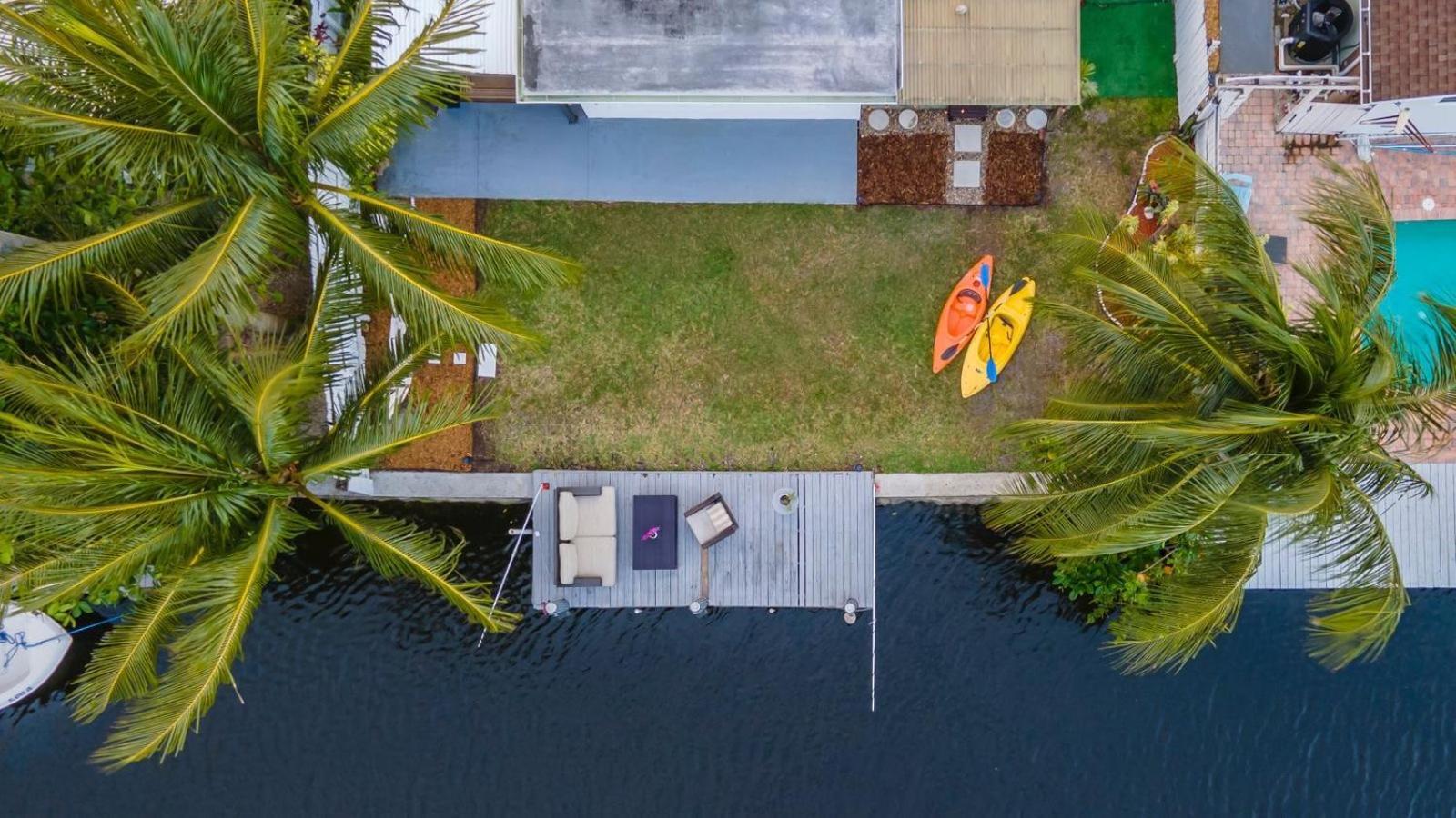 Riverwalk Villa I Private Dock & Hot Tub Fort Lauderdale Luaran gambar